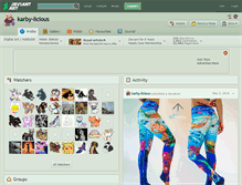 Tablet Screenshot of karby-licious.deviantart.com