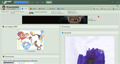 Desktop Screenshot of iliveonlytokill.deviantart.com