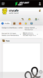Mobile Screenshot of crycafe.deviantart.com