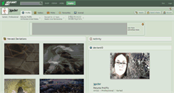 Desktop Screenshot of jgader.deviantart.com
