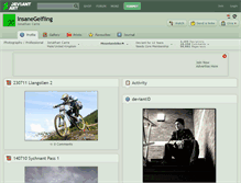 Tablet Screenshot of insanegelfling.deviantart.com