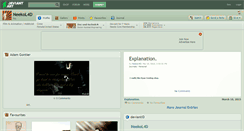 Desktop Screenshot of neekol4d.deviantart.com