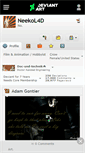 Mobile Screenshot of neekol4d.deviantart.com