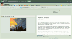 Desktop Screenshot of pmcomics.deviantart.com
