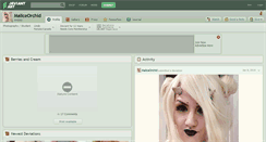 Desktop Screenshot of maliceorchid.deviantart.com