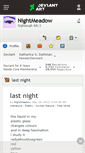 Mobile Screenshot of nightmeadow.deviantart.com