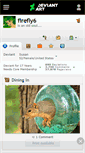 Mobile Screenshot of firefly6.deviantart.com
