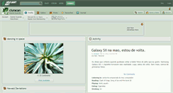 Desktop Screenshot of cluracan.deviantart.com