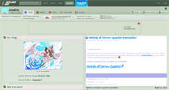 Desktop Screenshot of anakris.deviantart.com