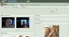 Desktop Screenshot of gagher.deviantart.com