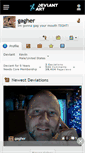 Mobile Screenshot of gagher.deviantart.com