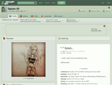 Tablet Screenshot of fa6om-xp.deviantart.com