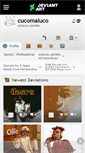 Mobile Screenshot of cucomaluco.deviantart.com