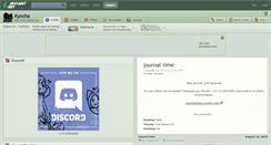 Desktop Screenshot of kyncha.deviantart.com