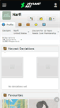 Mobile Screenshot of narfi.deviantart.com