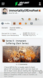 Mobile Screenshot of immortalityofemopoet.deviantart.com
