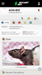 Mobile Screenshot of acid-doll.deviantart.com