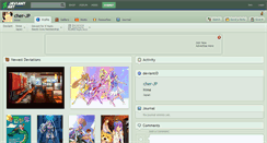 Desktop Screenshot of cher-jp.deviantart.com