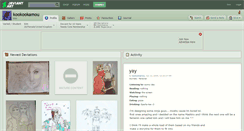 Desktop Screenshot of kookookamou.deviantart.com