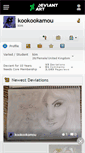 Mobile Screenshot of kookookamou.deviantart.com