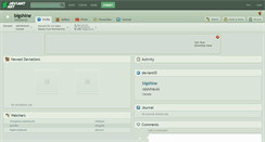 Desktop Screenshot of bigshine.deviantart.com