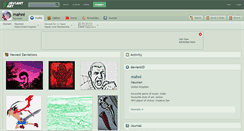 Desktop Screenshot of mahni.deviantart.com