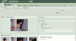 Desktop Screenshot of chibi-dante.deviantart.com