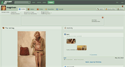 Desktop Screenshot of magnivon.deviantart.com