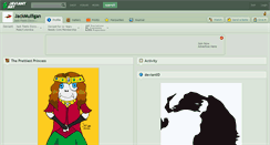 Desktop Screenshot of jackmulligan.deviantart.com
