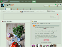 Tablet Screenshot of fotografka.deviantart.com