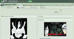 Desktop Screenshot of orochimaru-x-kabuto.deviantart.com