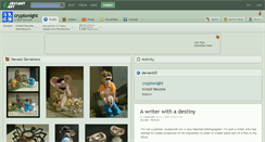 Desktop Screenshot of cryptonight.deviantart.com