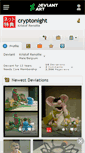 Mobile Screenshot of cryptonight.deviantart.com