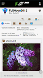 Mobile Screenshot of fullmoon2012.deviantart.com