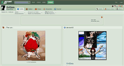 Desktop Screenshot of evilzera.deviantart.com