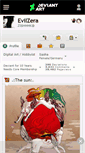 Mobile Screenshot of evilzera.deviantart.com