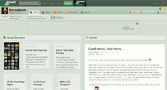 Desktop Screenshot of burnedmatch.deviantart.com