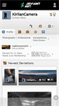 Mobile Screenshot of kirliancamera.deviantart.com