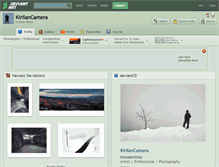 Tablet Screenshot of kirliancamera.deviantart.com