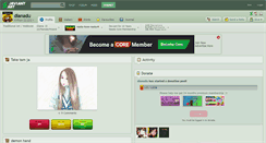 Desktop Screenshot of dianadu.deviantart.com