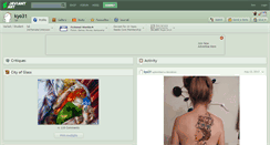 Desktop Screenshot of kyo31.deviantart.com