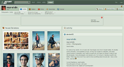 Desktop Screenshot of nour-el-din.deviantart.com