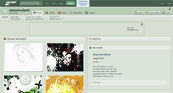 Desktop Screenshot of draconis-silenti.deviantart.com