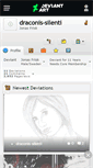 Mobile Screenshot of draconis-silenti.deviantart.com