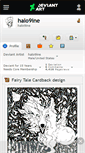 Mobile Screenshot of halo9ine.deviantart.com