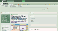 Desktop Screenshot of metakaios.deviantart.com