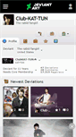 Mobile Screenshot of club-kat-tun.deviantart.com