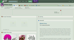 Desktop Screenshot of minene-uryuu.deviantart.com