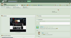 Desktop Screenshot of izyle.deviantart.com