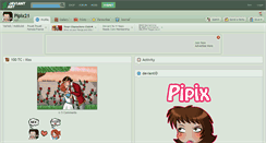 Desktop Screenshot of pipix21.deviantart.com